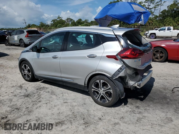 2019 Chevrolet Bolt EV Premier z VIN 1G1FZ6S00K4131241, wystawiony jako Copart lot #59191655 z przebiegiem 56 764 mil mil oraz Szkoda całkowita • Salvage title. Historia ofert i sprzedaży dostępna na DreamBid. Obrazek 2.