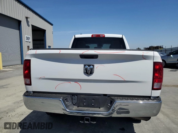 2020 Ram 1500 Tradesman with VIN 1C6RR6FTXLS114444, listed as a Copart auction lot 54397925 with 72,501 mi miles and Salvage title. Bid and sale history available at DreamBid. Image 6.