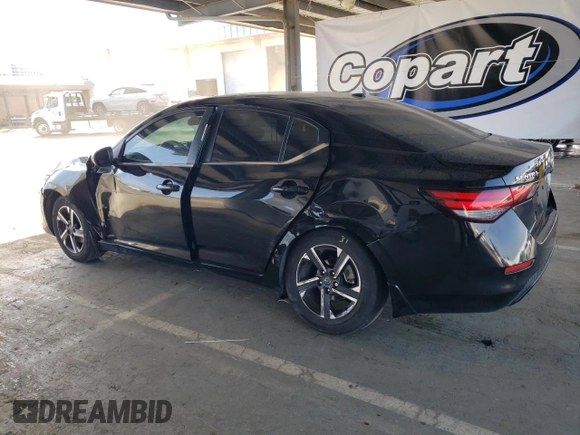 2024 Nissan Sentra SV with VIN 3N1AB8CV9RY286392, listed as a Copart auction lot 59311025 with 16,019 mi miles and Salvage title. Bid and sale history available at DreamBid. Image 2.