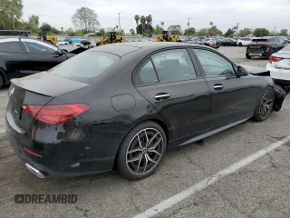 2024 Mercedes-Benz C 300 z VIN W1KAF4GB9RR186766, wystawiony jako Copart lot #52148605 z przebiegiem 13 766 mil mil oraz Szkoda całkowita • Salvage title. Historia ofert i sprzedaży dostępna na DreamBid. Obrazek 3.