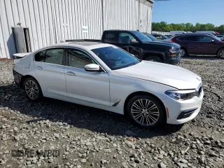 2020 BMW 5 Series 540i xDrive with VIN WBAJS3C01LWW68609, listed as a Copart auction lot 55895565 with Not provided miles and Salvage title. Bid and sale history available at DreamBid. Image 4.