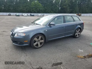 2008 Audi A4 z VIN WAUEH78E28A034855, wystawiony jako Copart lot #60356765 z przebiegiem 107 980 mil mil oraz Czysty tytuł • Clean title. Historia ofert i sprzedaży dostępna na DreamBid. Obrazek 1.