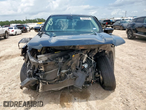 2022 Nissan Frontier SV with VIN 1N6ED1EJ7NN607859, listed as a Copart auction lot 60967545 with 48,828 mi miles and Salvage title. Bid and sale history available at DreamBid. Image 5.