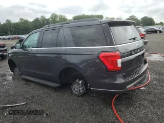 2024 Ford Expedition XLT with VIN 1FMJU1H80REA59831, listed as a Copart auction lot 63849455 with 26,936 mi miles and Salvage title. Bid and sale history available at DreamBid. Image 2.