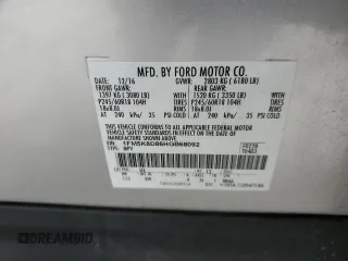 2017 Ford Explorer XLT with VIN 1FM5K8D86HGB68092, listed as a Copart auction lot 58046485 with 78,572 mi miles and Salvage title. Bid and sale history available at DreamBid. Image 13.