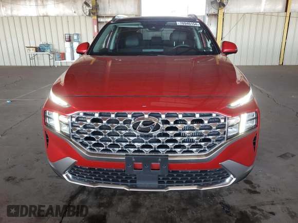 2023 Hyundai Santa Fe Hybrid SEL Premium with VIN 5NMS3DA19PH007120, listed as a Copart auction lot 78940154 with 17,673 mi miles and Salvage Title. Bid and sale history available at carsss.com. Image 5.