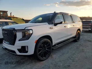 2022 GMC Yukon XL Denali with VIN 1GKS1JKL8NR123197, listed as a Copart auction lot 41466775 with 38,469 mi miles and Salvage Title. Bid and sale history available at DreamBid. Image 1.