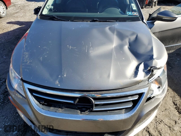 2012 Volkswagen CC Sport with VIN WVWMP7AN4CE513307, listed as a Copart auction lot 47117925 with 78,638 mi miles and Salvage Title. Bid and sale history available at DreamBid. Image 11.