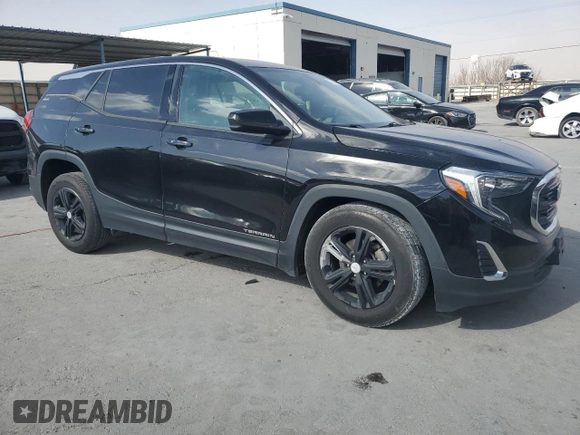 2019 GMC Terrain SLE with VIN 3GKALMEV1KL202072, listed as a Copart auction lot 43186445 with 127,837 mi miles and Clean Title. Bid and sale history available at DreamBid. Image 4.