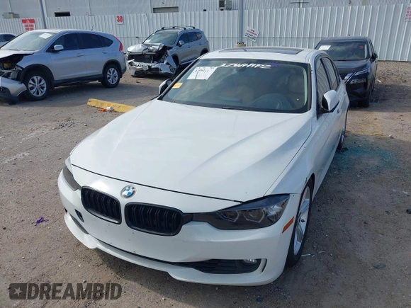 2012 BMW 3 Series 328i with VIN WBA3A5C53CF341664, listed as a IAAI auction lot 41991169 with 168,808 mi miles and . Bid and sale history available at carsss.com. Image 6.