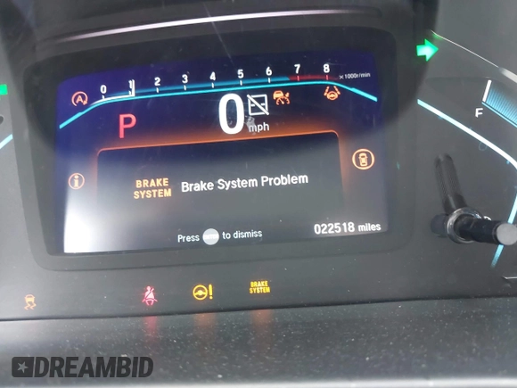 2023 Honda Odyssey Touring with VIN 5FNRL6H86PB065670, listed as a IAAI auction lot 41691093 with 22,518 mi miles and . Bid and sale history available at DreamBid. Image 16.
