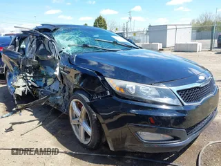 2013 Kia Optima EX with VIN 5XXGN4A74DG245486, listed as a IAAI auction lot 42047751 with 143,943 mi miles. Bid and sale history available at carsss.com. Image 1.