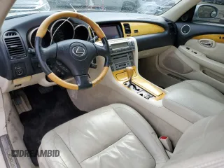 2002 Lexus SC 430 z VIN JTHFN48Y020004760, wystawiony jako Copart lot #56487275 z przebiegiem 136 275 mil mil oraz Szkody całkowita. Historia ofert i sprzedaży dostępna na DreamBid. Obrazek 8.