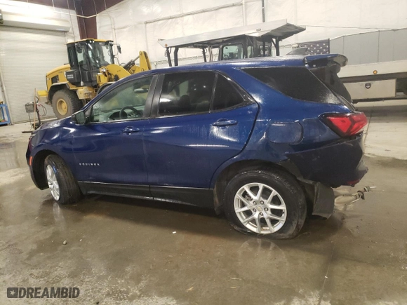 2023 Chevrolet Equinox LS with VIN 3GNAXSEG5PL201656, listed as a Copart auction lot 83422824 with 0 mi miles and Non Repairable. Bid and sale history available at carsss.com. Image 2.
