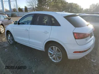 2016 Audi Q3 Premium Plus with VIN WA1EFCFS5GR021716, listed as a Copart auction lot 70576722 with 46,707 mi miles. Bid and sale history available at carsss.com. Image 2.