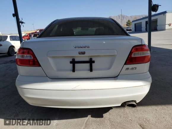 2003 Volvo S40 with VIN YV1VS29593F947544, listed as a Copart auction lot 83707754 with 125,782 mi miles and Clean Title. Bid and sale history available at carsss.com. Image 6.