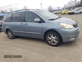 2004 Toyota Sienna XLE with VIN 5TDZA22C74S131985, listed as a Copart auction lot 49000605 with 225,254 mi miles and Clean Title. Bid and sale history available at DreamBid. Image 4.