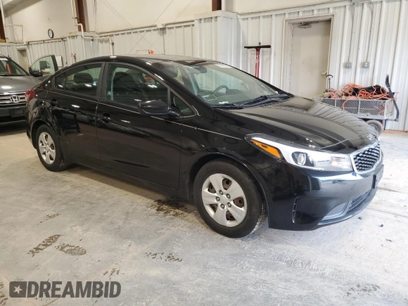 2017 Kia Forte LX with VIN 3KPFK4A71HE016329, listed as a Copart auction lot 55469945 with 117,624 mi miles and Clean Title. Bid and sale history available at carsss.com. Image 4.