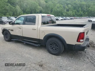 2017 Ram 1500 Rebel z VIN 1C6RR7YT0HS611836, wystawiony jako Copart lot #56943955 z przebiegiem 55 548 mil mil oraz Szkoda całkowita • Salvage title. Historia ofert i sprzedaży dostępna na DreamBid. Obrazek 2.