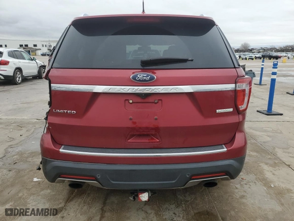 2018 Ford Explorer Limited with VIN 1FM5K7FH2JGB03866, listed as a Copart auction lot 86318694 with 133,616 mi miles and Salvage Title. Bid and sale history available at carsss.com. Image 6.