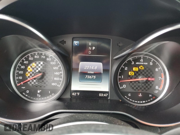 2019 Mercedes-Benz GLC with VIN WDC0J6EB3KF625058, listed as a Copart auction lot 50993405 with 73,675 mi miles and Non Repairable. Bid and sale history available at carsss.com. Image 9.