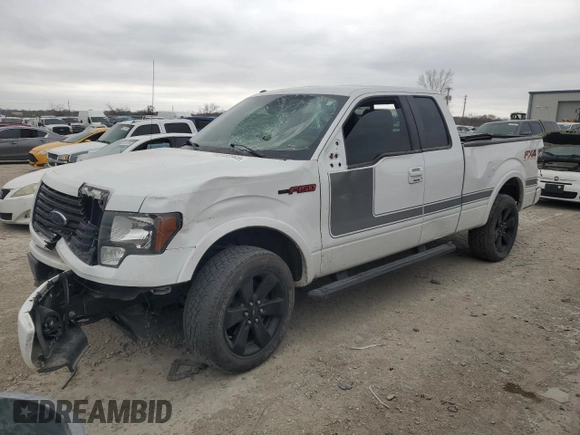 2012 Ford F-150 XL with VIN 1FTFX1ET2CFC57497, listed as a Copart auction lot 49132945 with 84,430 mi miles and Salvage Title. Bid and sale history available at carsss.com. Image 1.