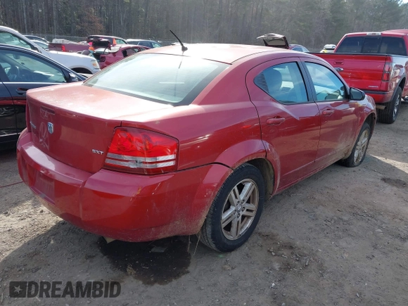 2008 Dodge Avenger SXT with VIN 1B3LC56KX8N560067, listed as a IAAI auction lot 41666217 with 100,037 mi miles and . Bid and sale history available at carsss.com. Image 4.