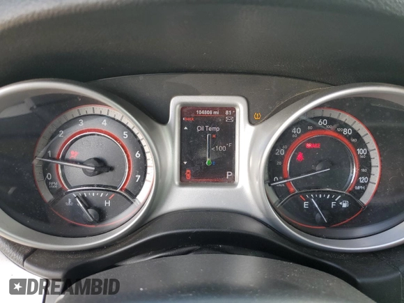 2013 Dodge Journey American Value with VIN 3C4PDCAB6DT709996, listed as a Copart auction lot 52362635 with 104,808 mi miles and Salvage Title. Bid and sale history available at DreamBid. Image 9.