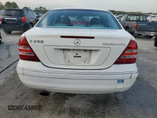 2005 Mercedes-Benz C with VIN WDBRF40J95F663026, listed as a Copart auction lot 53573595 with Not Provided miles and Salvage Title. Bid and sale history available at DreamBid. Image 6.