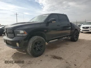 2016 Ram 1500 Sport with VIN 1C6RR6MT1GS164450, listed as a Copart auction lot 86756004 with 88,678 mi miles and Salvage Title. Bid and sale history available at carsss.com. Image 1.