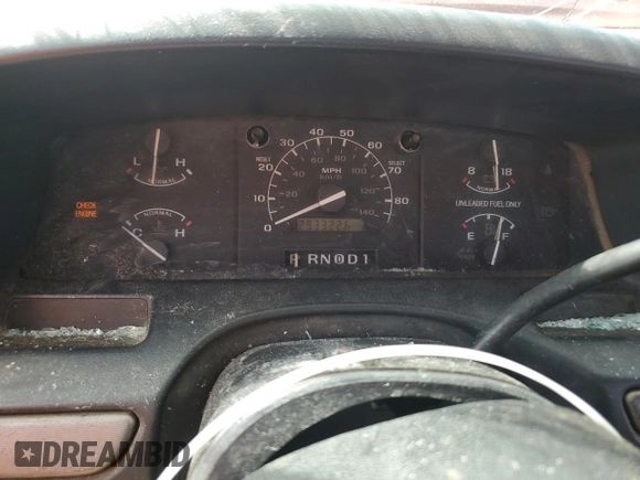 1993 Ford F-150 with VIN 2FTDF15N9PCA06375, listed as a Copart auction lot 73217644 with 293,322 mi miles and Salvage Title. Bid and sale history available at carsss.com. Image 9.