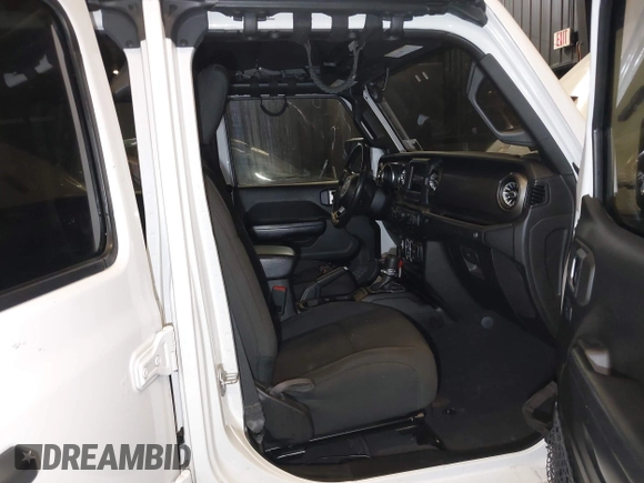 2019 Jeep Wrangler Unlimited Sport S z VIN 1C4HJXDG4KW639403, wystawiony jako IAAI lot #42158096 z przebiegiem 132 569 mil mil oraz . Historia ofert i sprzedaży dostępna na DreamBid. Obrazek 5.