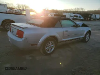 2008 Ford Mustang Deluxe with VIN 1ZVHT84N385188345, listed as a Copart auction lot 83566164 with 74,855 mi miles and Salvage Title. Bid and sale history available at carsss.com. Image 3.