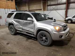 2007 Toyota 4Runner SR5 with VIN JTEBU14R678097854, listed as a Copart auction lot 50805655 with 149,242 mi miles and Salvage Title. Bid and sale history available at carsss.com. Image 4.