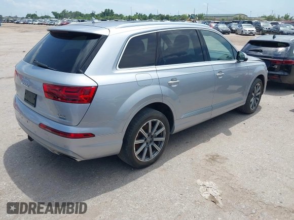 2018 Audi Q7 Prestige with VIN WA1VAAF74JD012380, listed as a IAAI auction lot 42474250 with 131,265 mi miles and . Bid and sale history available at DreamBid. Image 4.