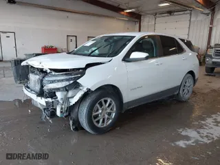 2023 Chevrolet Equinox LT with VIN 3GNAXKEGXPS140052, listed as a IAAI auction lot 41664058 with 1 mi miles. Bid and sale history available at carsss.com. Image 2.
