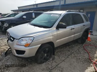 2010 Kia Sportage LX with VIN KNDKG3A4XA7722754, listed as a Copart auction lot 48991575 with 190,149 mi miles and Clean Title. Bid and sale history available at carsss.com. Image 1.