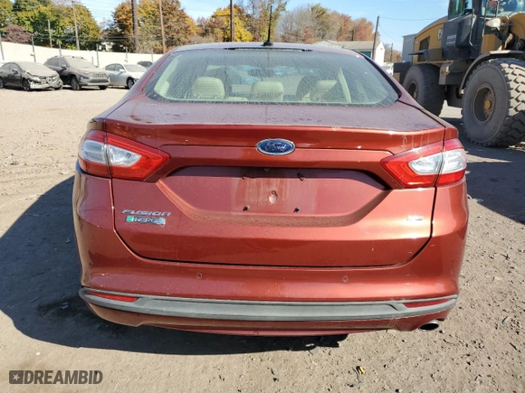 2014 Ford Fusion Energi SE Luxury with VIN 3FA6P0PU6ER251004, listed as a Copart auction lot 77911594 with 144,548 mi miles and Salvage Title. Bid and sale history available at carsss.com. Image 6.