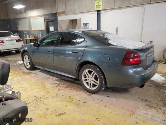 2007 Pontiac Grand Prix GT with VIN 2G2WR554271108356, listed as a Copart auction lot 45946225 with 222,851 mi miles and Salvage Title. Bid and sale history available at carsss.com. Image 2.