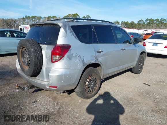 2007 Toyota RAV4 with VIN JTMZD33V375061828, listed as a IAAI auction lot 41649892 with 167,927 mi miles. Bid and sale history available at carsss.com. Image 4.