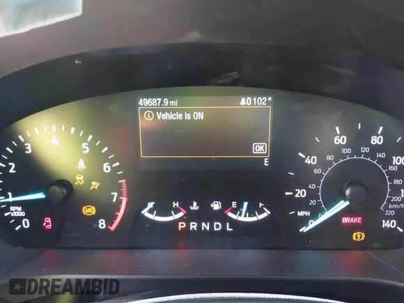 2020 Ford Escape SE with VIN 1FMCU0G68LUB90361, listed as a IAAI auction lot 42006670 with 49,687 mi miles and . Bid and sale history available at DreamBid. Image 7.