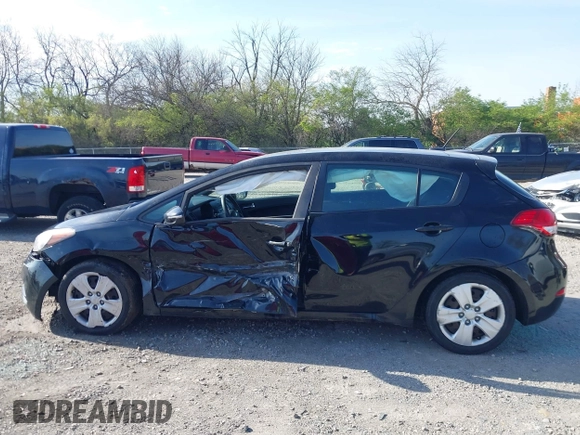 2016 Kia Forte 5-Door LX with VIN KNAFK5A86G5597042, listed as a IAAI auction lot 42032937 with 145,137 mi miles. Bid and sale history available at carsss.com. Image 15.