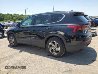 2021 Hyundai Santa Fe SE with VIN 5NMS14AJ5MH307450, listed as a Copart auction lot 63750124 with 21,187 mi miles and Salvage Title. Bid and sale history available at carsss.com. Image 2.