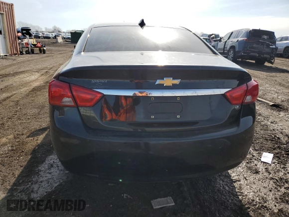 2017 Chevrolet Impala LT with VIN 2G1105SA2H9132422, listed as a Copart auction lot 51583795 with 126,686 mi miles and Salvage Title. Bid and sale history available at DreamBid. Image 6.
