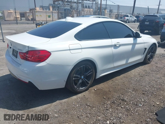 2015 BMW 4 Series 428i z VIN WBA3N7C55FK222364, wystawiony jako IAAI lot #42604632 z przebiegiem 108 157 mil mil oraz . Historia ofert i sprzedaży dostępna na DreamBid. Obrazek 4.