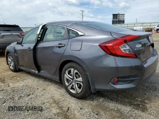 2017 Honda Civic LX z VIN 19XFC2F55HE214470, wystawiony jako Copart lot #57785675 z przebiegiem 81 862 mil mil oraz Szkoda całkowita • Salvage title. Historia ofert i sprzedaży dostępna na DreamBid. Obrazek 2.