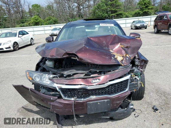 2013 Kia Optima EX with VIN 5XXGN4A77DG126248, listed as a Copart auction lot 63496335 with 149,848 mi miles and Salvage title. Bid and sale history available at DreamBid. Image 5.