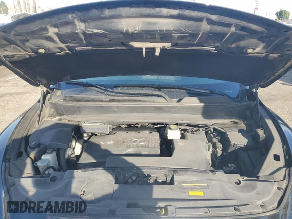 2018 Infiniti QX60 with VIN 5N1DL0MN0JC510584, listed as a Copart auction lot 47620935 with 182,537 mi miles and Salvage Title. Bid and sale history available at carsss.com. Image 12.