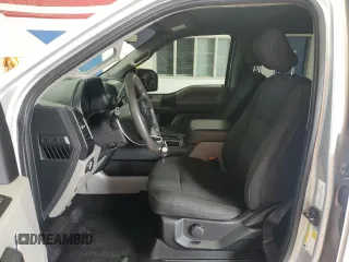 2018 Ford F-150 XL with VIN 1FTEW1EP9JFA75844, listed as a Copart auction lot 43966835 with 133,839 mi miles and Salvage title. Bid and sale history available at DreamBid. Image 7.