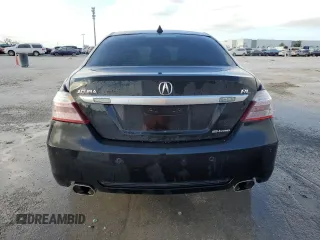 2011 Acura RL Technology with VIN JH4KB2F66BC000028, listed as a Copart auction lot 76332954 with 59,849 mi miles and Salvage Title. Bid and sale history available at DreamBid. Image 6.
